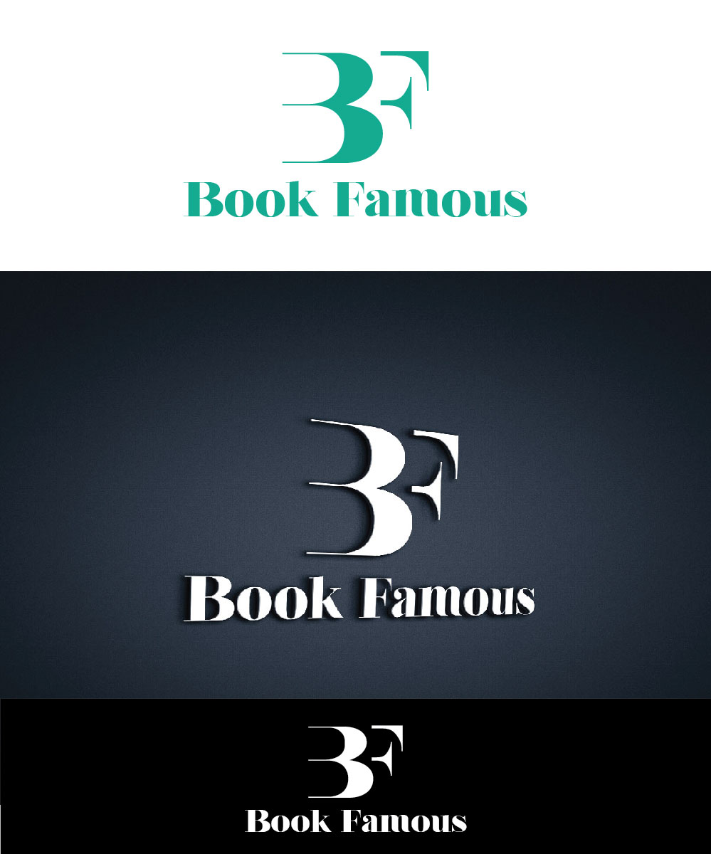 Logo Design by joliau for Book Famous  | Design #14456165