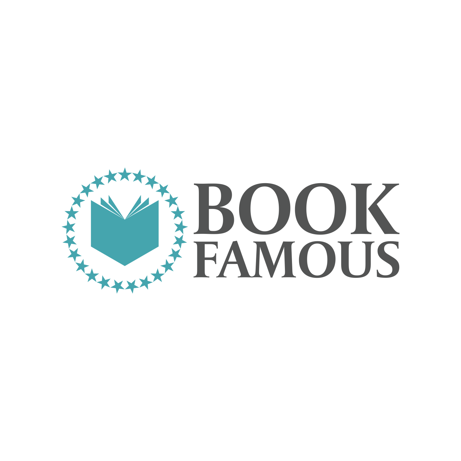 Logo Design by moisesf for Book Famous  | Design #14512311
