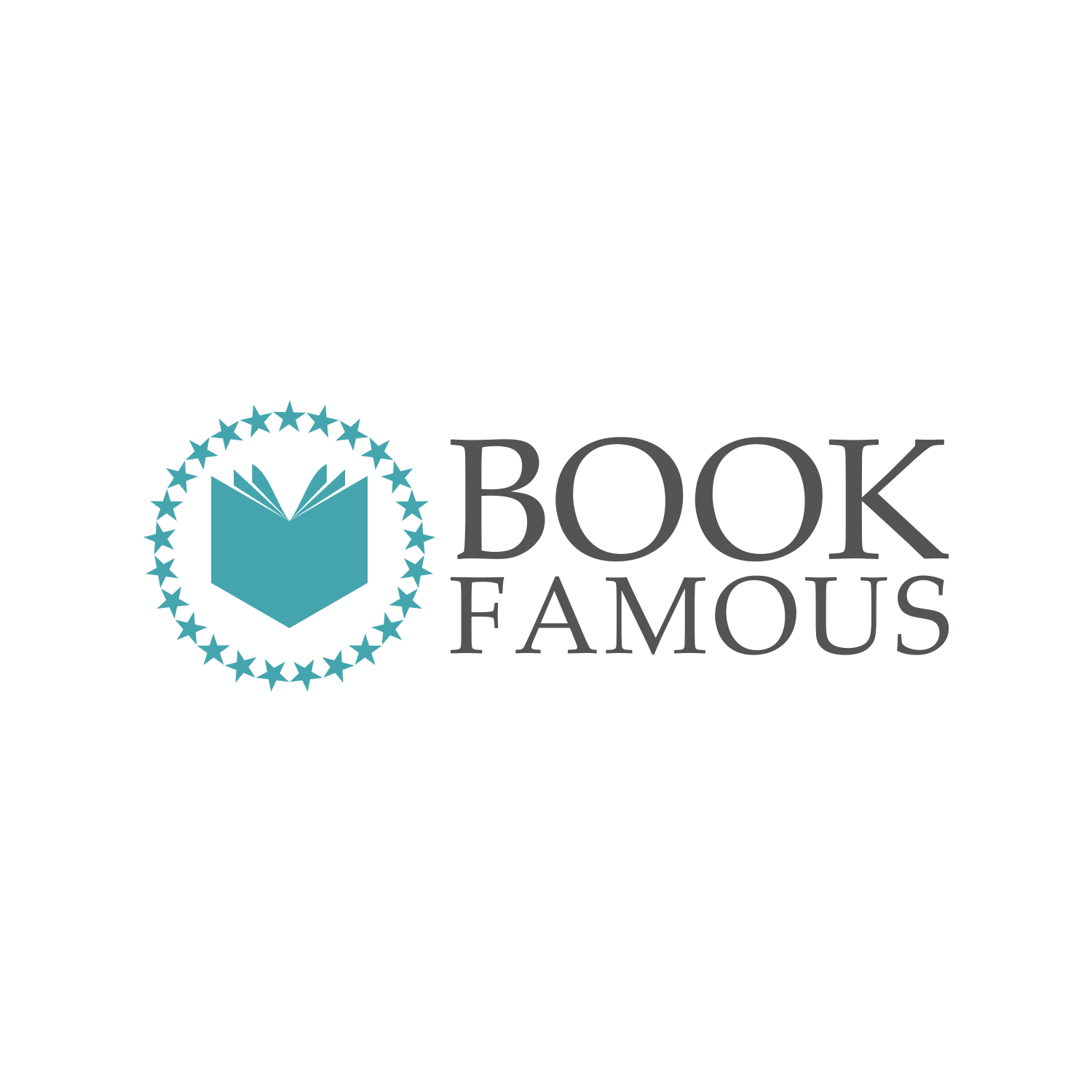 Logo Design by moisesf for Book Famous  | Design #14512815