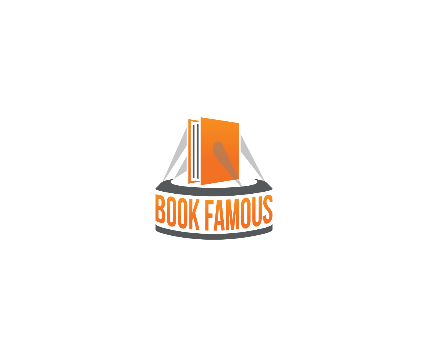 Logo Design by Mario for Book Famous  | Design #14516545