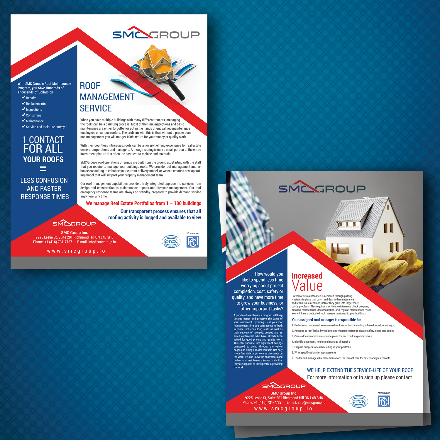 Brochure Design by uk for SMC Group Inc | Design #14476382