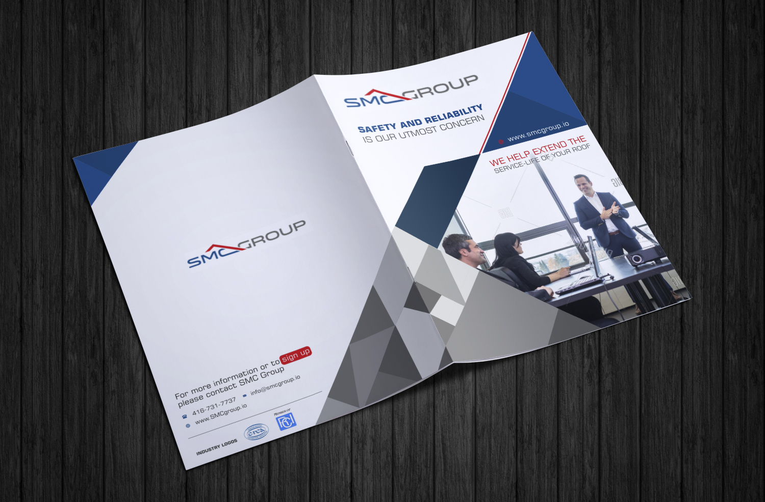 Brochure Design by ecorokerz for SMC Group Inc | Design #14476125