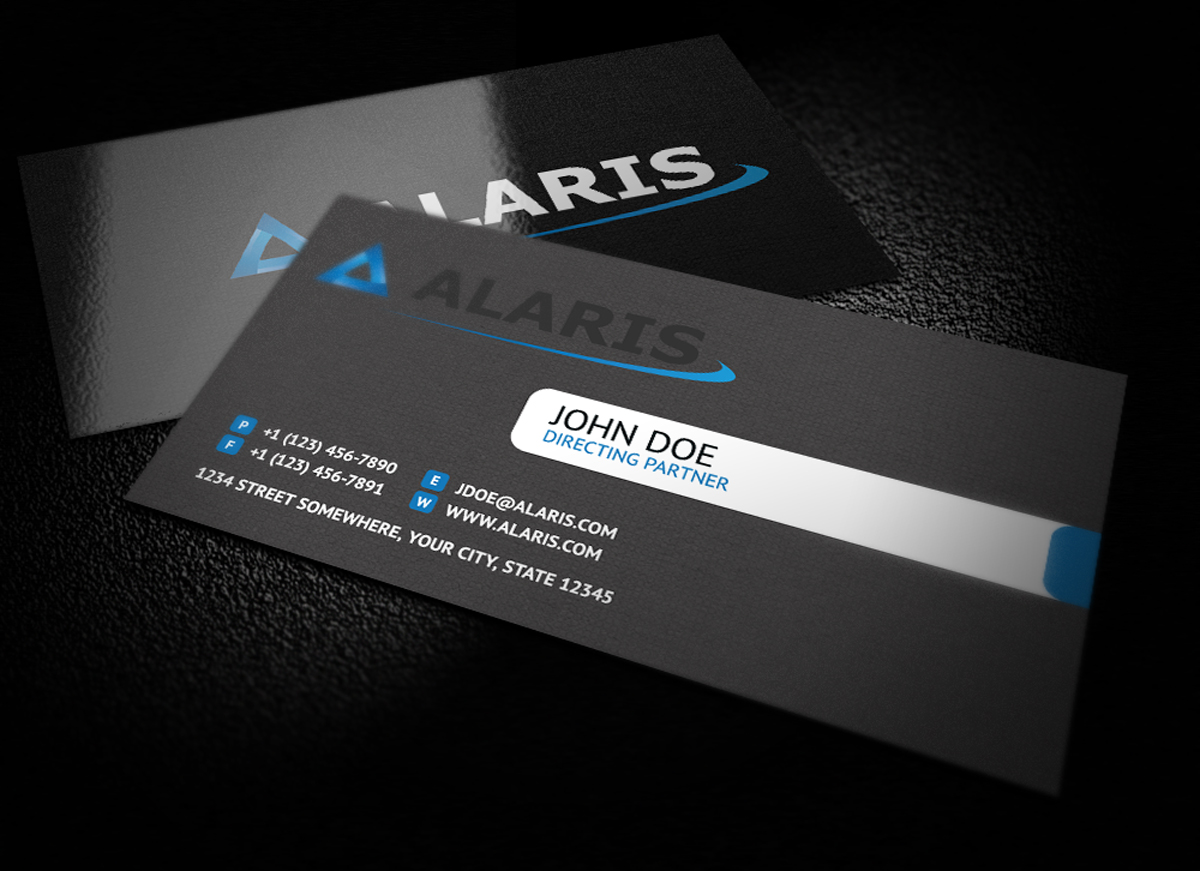 Business Card Design by jrdesign for Alaris | Design #2706297