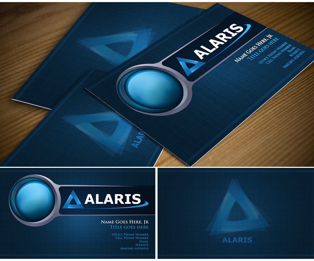 Diseño de Tarjeta de Presentación por jburke para Alaris | Diseño #2701474