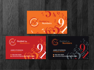 Business card for marketing analytics company  | Business Card Design by Atvento Graphics