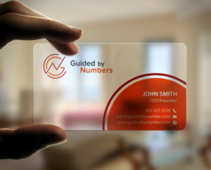 Business card for marketing analytics company  | Business Card Design by chandrayaan.creative