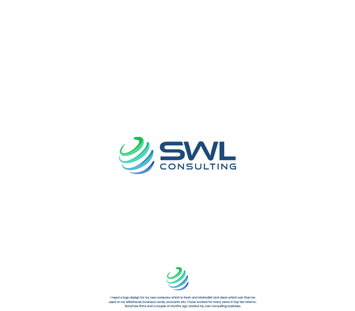 Diseño de Logo por GBDESIGN para SWL Consulting | Diseño #14454353
