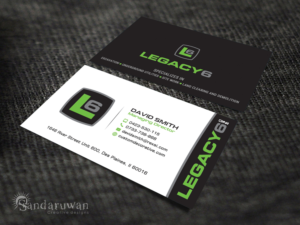 Visitenkarten-Design von Sandaruwan für Legacy 6 Inc | Design #14531817