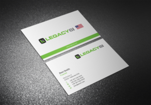 Visitenkarten-Design von Eggo May P für Legacy 6 Inc | Design #14516073