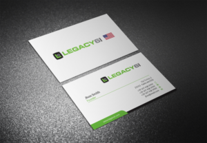 Business Card Design by Eggo May P for Legacy 6 Inc | Design: #14516075