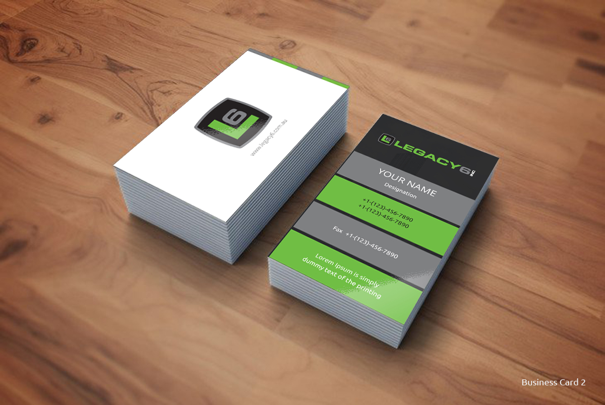 Visitenkarten-Design von Sketchweb für Legacy 6 Inc | Design #14709977