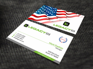 Business Card Design by SKYdesign for Legacy 6 Inc | Design: #14481943