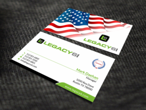 Business Card Design by SKYdesign for Legacy 6 Inc | Design: #14481944