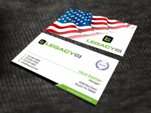 Business Card Design by SKYdesign for Legacy 6 Inc | Design: #14481945