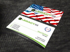 Business Card Design by SKYdesign for Legacy 6 Inc | Design: #14481948