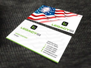 Business Card Design by SKYdesign for Legacy 6 Inc | Design: #14481951