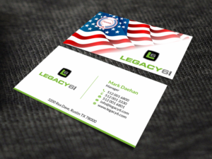 Business Card Design by SKYdesign for Legacy 6 Inc | Design: #14481953
