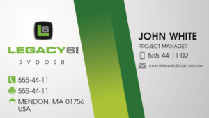 Business Card Design by k6