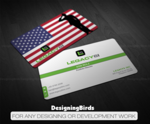 Visitenkarten-Design von Designing Birds für Legacy 6 Inc | Design: #14463371