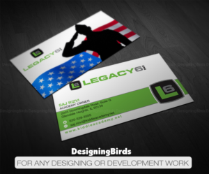 Business Card Design by Designing Birds for Legacy 6 Inc | Design: #14467066