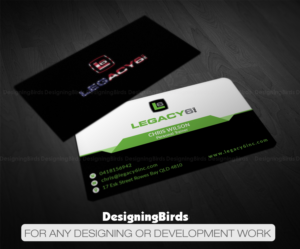 Visitenkarten-Design von Designing Birds für Legacy 6 Inc | Design: #14467550