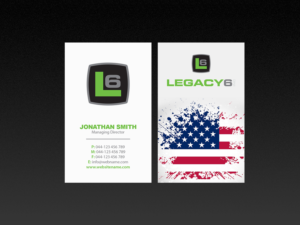 Business Card Design by Creations Box 2015 for Legacy 6 Inc | Design: #14463199
