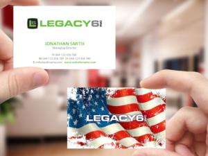 Business Card Design by Creations Box 2015 for Legacy 6 Inc | Design: #14463200