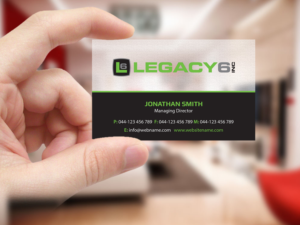 Diseño de Tarjeta de Presentación por Creations Box 2015 para Legacy 6 Inc | Diseño: #14463209