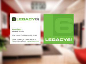 Business Card Design by Creations Box 2015 for Legacy 6 Inc | Design: #14468317