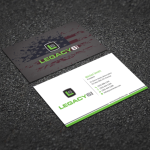 Diseño de Tarjeta de Presentación por Right_D para Legacy 6 Inc | Diseño: #14459824