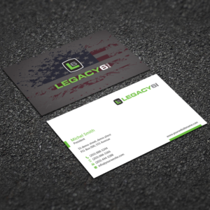 Business Card Design by Right_D for Legacy 6 Inc | Design: #14459961
