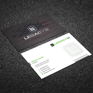 Business Card Design by Right_D for Legacy 6 Inc | Design: #14694579