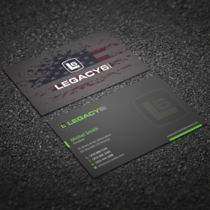Business Card Design by Right_D for Legacy 6 Inc | Design: #14700303