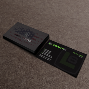 Business Card Design by Right_D for Legacy 6 Inc | Design: #14746528