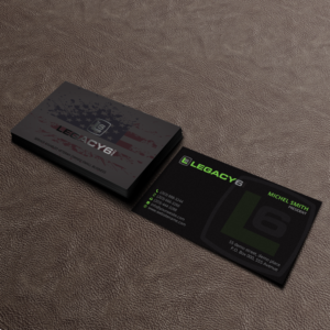 Business Card Design by Right_D for Legacy 6 Inc | Design: #14750865
