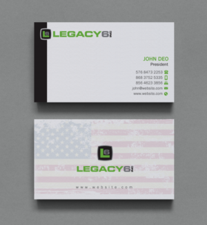 Business Card Design by Brand aid for Legacy 6 Inc | Design: #14475768