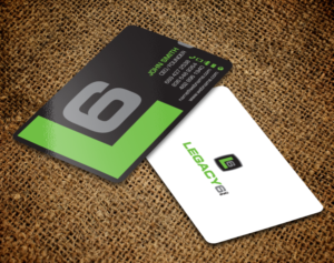 Business Card Design by chandrayaan.creative for Legacy 6 Inc | Design: #14578688