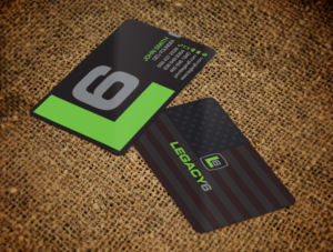 Business Card Design by chandrayaan.creative for Legacy 6 Inc | Design: #14712019