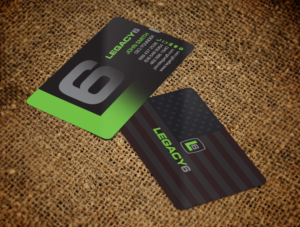 Business Card Design by chandrayaan.creative for Legacy 6 Inc | Design: #14712020
