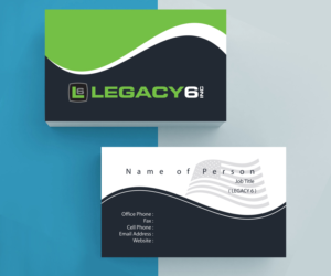 Business Card Design by M6G for Legacy 6 Inc | Design: #14474416