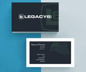 Business Card Design by M6G for Legacy 6 Inc | Design: #14477362