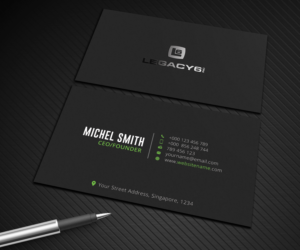 Visitenkarten-Design von Graphic Flame für Legacy 6 Inc | Design: #14475529