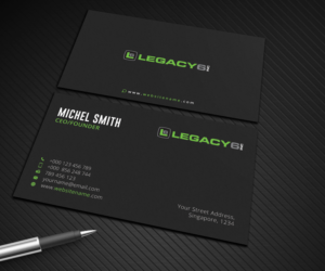 Visitenkarten-Design von Graphic Flame für Legacy 6 Inc | Design: #14475533