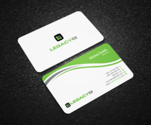 Business Card Design by Graphic Flame for Legacy 6 Inc | Design: #14475598