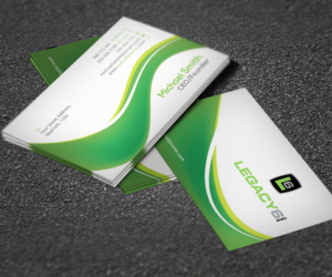 Business Card Design by Graphic Flame for Legacy 6 Inc | Design: #14475615