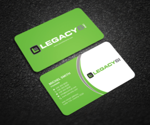 Diseño de Tarjeta de Presentación por Graphic Flame para Legacy 6 Inc | Diseño: #14476075