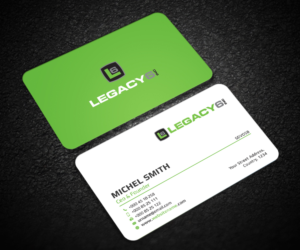 Business Card Design by Guruje for Legacy 6 Inc | Design: #14467916
