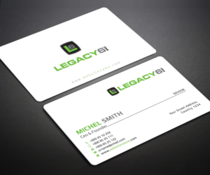 Diseño de Tarjeta de Presentación por Guruje para Legacy 6 Inc | Diseño: #14467917