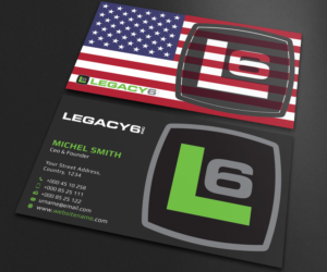 Diseño de Tarjeta de Presentación por Guruje para Legacy 6 Inc | Diseño: #14736264