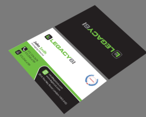 Business Card Design by TRZN for Legacy 6 Inc | Design: #14577764